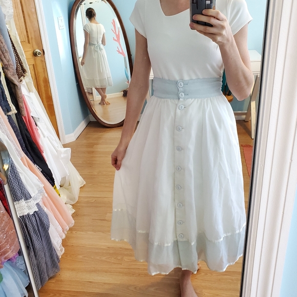 SOLD Jessica’s Gunnies Gunne Sax Vintage Skirt - Picture 5 of 6